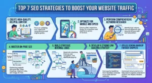 Top 7 SEO Strategies to Boost Your Website Traffic